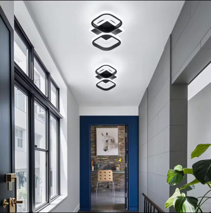 LAMPARAS EN CUADRADO DE TECHO