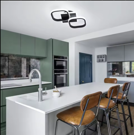 LAMPARAS EN CUADRADO DE TECHO