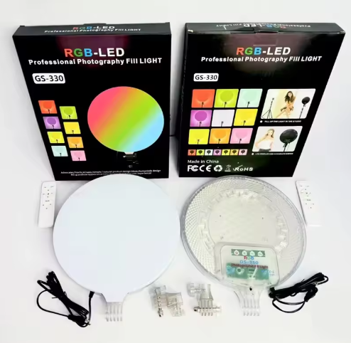 tripode de soporte + luz