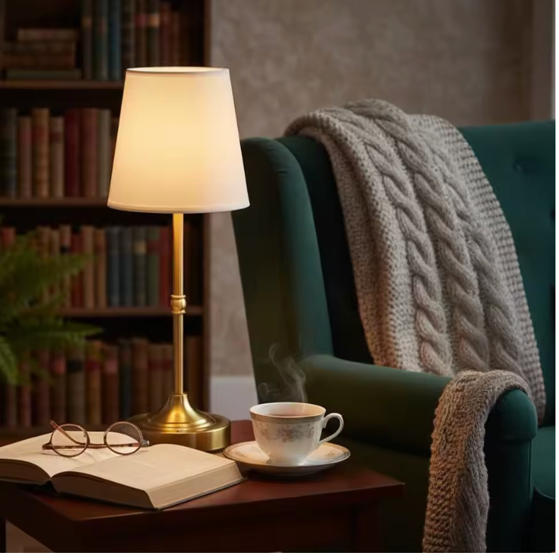 lampara de mesa recargable